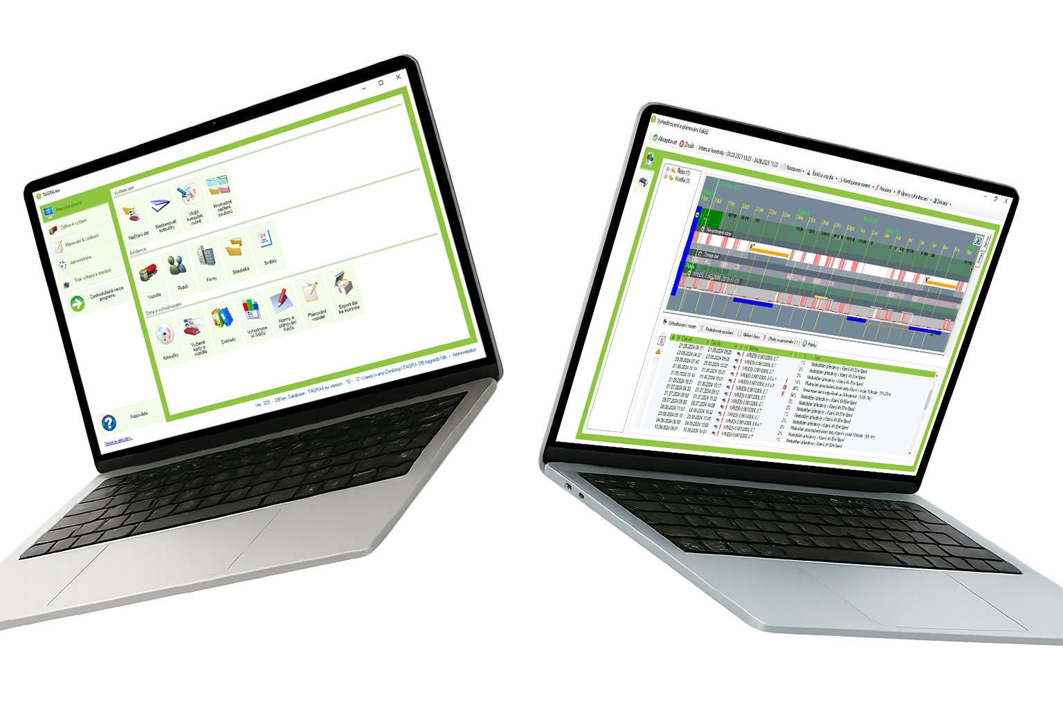 TAGRA – prehľadné zobrazenie TAGRA – prehľadné zobrazenie na viacerých monitoroch