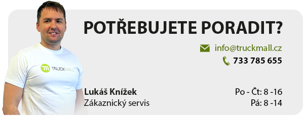 Lukáš Knížek – zákaznický servis, info@truckmall.cz, 733 785 655