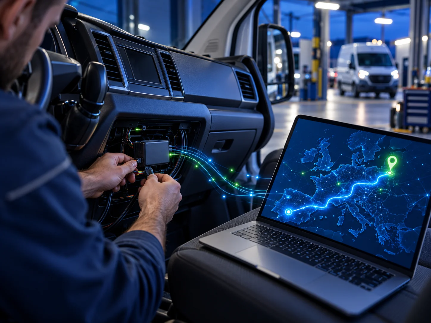 Inštalácia GPS jednotky EUTRACKER PLUS technikom