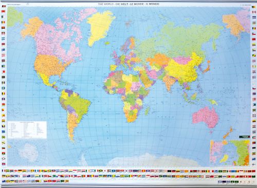 Nástenná mapa - svet