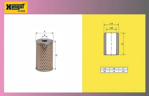 filter olejový riadenia VOL,DAF,REN,MER,IVE