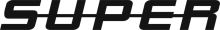 Nápis SUPER