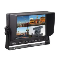 AHD monitor 7" s kvadrátorom as 4x4PIN vstupmi, DVR AHD monitor 7" s kvadrátorom as 4x4PIN vstupmi, DVR