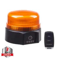 AKU LED maják, 36xLED oranžový, diaľkové ovládanie, magnet, ECE R65 AKU LED maják, 36xLED oranžový, diaľkové ovládanie, magnet, ECE R65