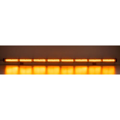 LED alej vodeodolná (IP67) 12-24V, 72x LED 1W, oranžová 1204mm, do, ECE R65