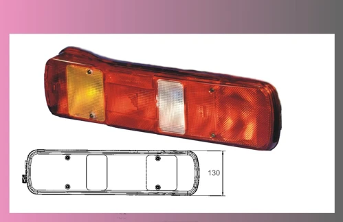 kryt lampy VOLVO L+P-nový typ