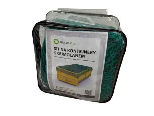 Krycia sieť na kontajnery 3,5 x 5 ms gumolanom