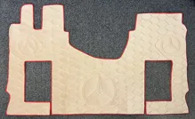 autokoberec MERCEDES MP 4/5 (sedadlo spol. vzduch) - vlastná kombinácia /vzor 1/ - alcantara