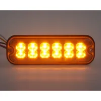 PREDATOR 12x4W LED, 12-24V, oranžový, ECE R65
