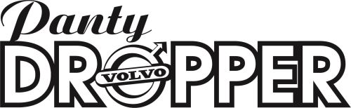 samolepka nápis Pánty Dropper - Volvo