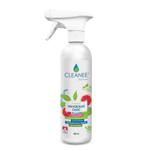 CLEANEE ECO prírodný hygienický čistič UNIVERZÁLNY s vôňou GRAPEFRUITU 500 ml