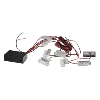 PREDATOR LED do mriežky, 12V, modrý (1)