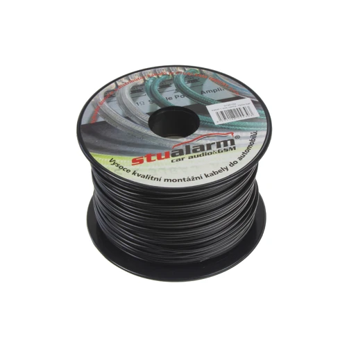 Kábel 1 mm, čierny, 100 m bal