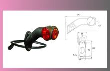 SUPERPOINT III 24V/4W-šikmý+kábel+zástrč