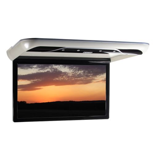 Stropný LCD monitor 19" s OS. Android USB/SD/HDMI/FM, diaľkové ovládanie so snímačom pohybu, sivý