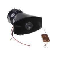 Hobby výstražný systém, siréna 4-tónová 100W, diaľkové ovládanie