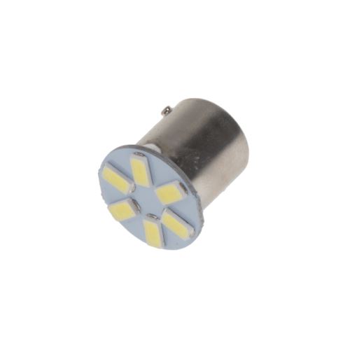 LED BAU15s biela, 12V, 6LED/5630SMD