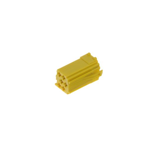 Konektor MINI ISO 6-pin bez káblov - žltý