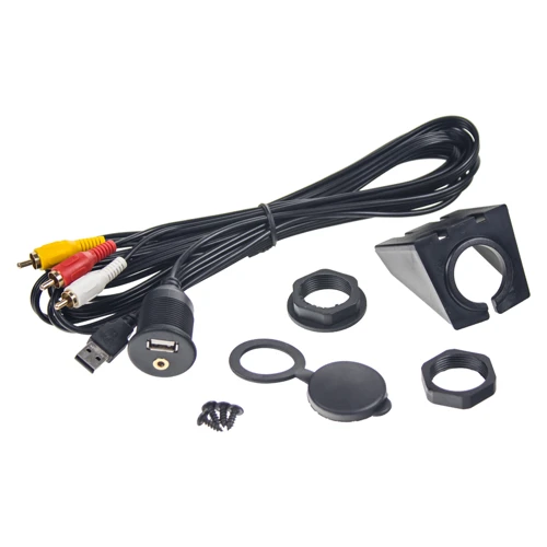 USB + jack/RCA zásuvka univerzálna