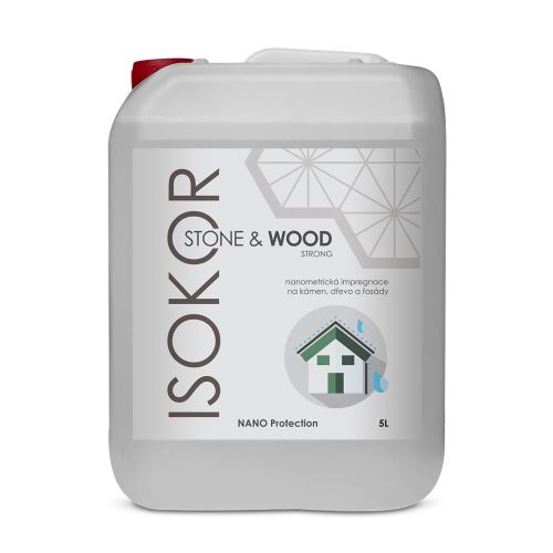 ISOKOR Stone & Wood Strong 5 L nanoimpregnácia na minerálne povrchy a drevo