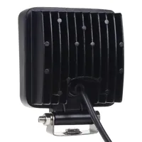 LED svetlo hranaté biele/oranžový predátor 16x3W, 107x107x60mm, ECE R10 (2)
