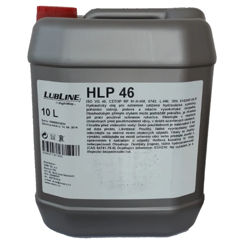 LUBLINE HLP 46 10l (náhrada za Paramo HM46)