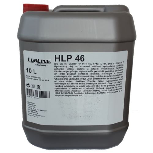 LUBLINE HLP 46 10l (náhrada za Paramo HM46)