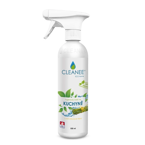 CLEANEE ECO hygienický čistič na KUCHYNE CITRÓNOVÁ TRÁVA 500ml