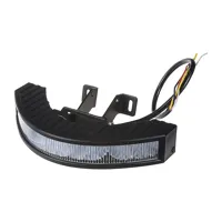 Výstražné LED svetlo vonkajšie, 12-24V, 12x3W, oranžové, ECE R65 (1)