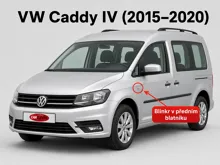 LED dynamické blinkre VW Caddy 2015- oranžové (3)