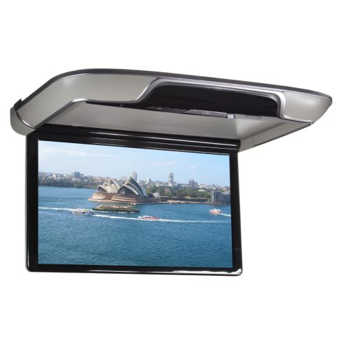 Stropný LCD monitor 15,6" sivý s OS. Android HDMI / USB, diaľkové ovládanie so snímačom pohybu