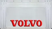 zástera kolesa VOLVO 640x360-pár - biela - červené písmo