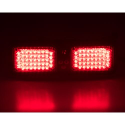 PREDATOR dual LED vnútorné, 12V, červený, 320mm