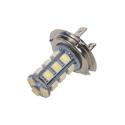 LED H7 biela, 12V, 18LED/3SMD