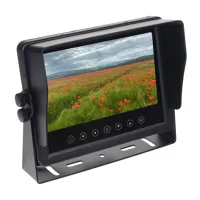 AHD Monitor 7" prachotesný/vodeodolný/nárazu odolný, 3x4PIN vstup AHD Monitor 7" prachotesný/vodeodolný/nárazu odolný, 3x4PIN vstup