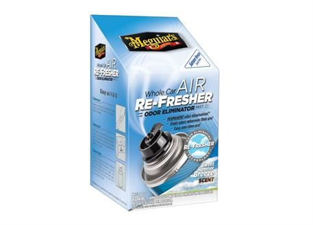 Meguiar's Air Re-Fresher Odor Eliminator - Summer Breeze Scent - čistič klimatizácie + pohlcovač pachov + osviežovač vzduchu,
