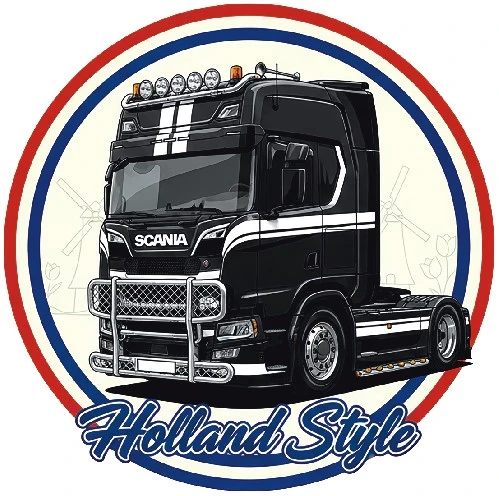 Samolepka SCANIA Holland Style II