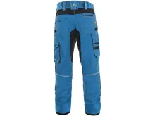 Nohavice CXS STRETCH, 170-176cm, pánska, stredne modrá-čierna (1)