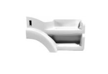 schod kab.MB ACTROS MS2-pravý,biely-horný