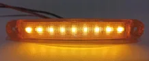 Pozičné Svetlo 9LED 12/24V – oranžové Pozičné Svetlo 9LED 12/24V – oranžové