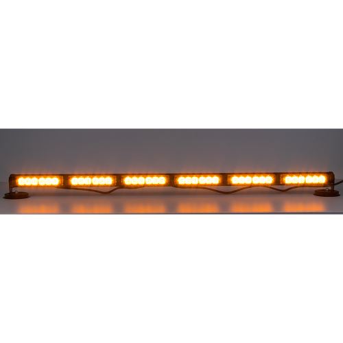 LED svetelná alej, 36x 1W LED, oranžová 950mm, ECE R10
