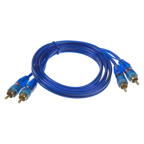 RCA audio kábel BLUE BASIC line, 1m