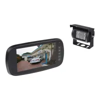 AHD kamerový set monitora 7" na zrkadlo s 2 x 4PIN + kamera + 15m kábel AHD kamerový set monitora 7" na zrkadlo s 2 x 4PIN + kamera + 15m kábel