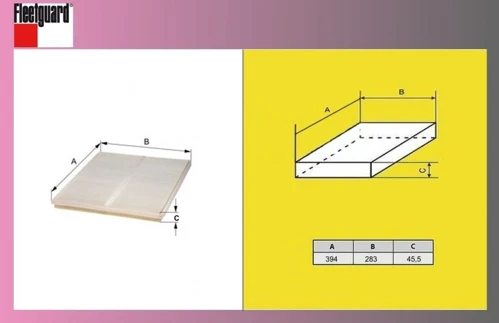 filter vzduchový RENAULT MIDLUM