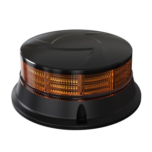 LED maják, 12-24V, 30x0,7 W oranžový, pevná montáž, ECE R65 R10