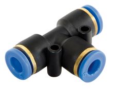 Vzduchová spojka typ T, Ø 6 mm - plast Vzduchová spojka typ T, Ø 6 mm - plast