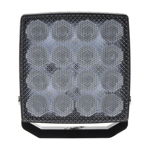 LED svetlo štvorcové, 16x3W, 110x110mm, ECE R10