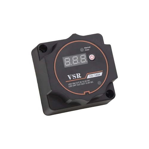 Automatické relé na dobíjanie druhej batérie 12V/140A s voltmetrom