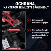 Tester akumulátorov/univerzálna autodiagnostika Autophix BT300PRO (2)