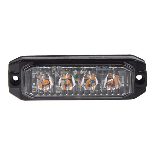 PROFI SLIM výstražné LED svetlo vonkajšie, oranžové, 12-24V, ECE R65